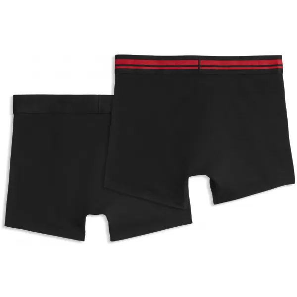  Muške bokserice PUMA MEN EVERYDAY PLACED LOGO BOXER 2P 93847618 CRVENA KOMBINACIJA 