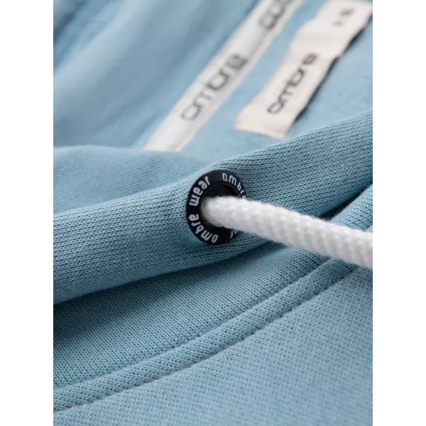  Muški sweatshirt OMBRE OM-SSBN-0270 PLAVA 