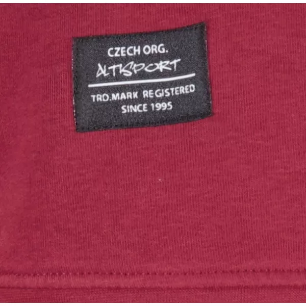  Muški sweatshirt ALTISPORT NP/ALMST43001 TAMNOCRVENA 