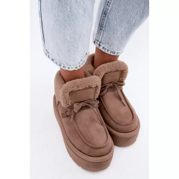  Ženski snjegovići BIG STAR SHOES UU274215 BEŽ 