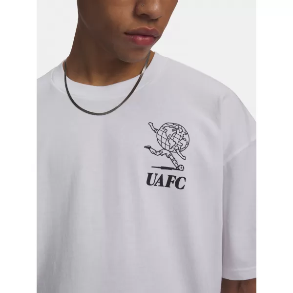  Muška majica kratkih rukava UNDER ARMOUR M GFB EARTH HWT SS 6010364-100 BIJELA 