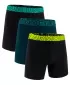 Muške bokserice UNDER ARMOUR UA PERFORMANCE COTTON - SOLID 6 - 3PK 1383889-007 CRNA