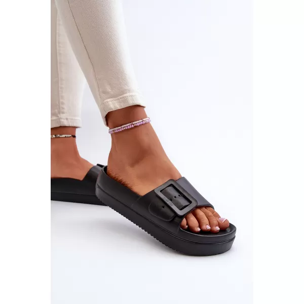  Ženske papuče BIG STAR SHOES NN274A662 CRNA 