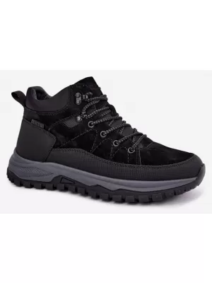 Muške zimske čizme BIG STAR SHOES UU174246 CRNA