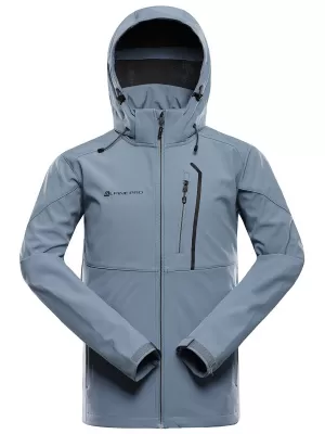 Muška softshell jakna ALPINE PRO HOOR 2 ASHLEY PLAVA