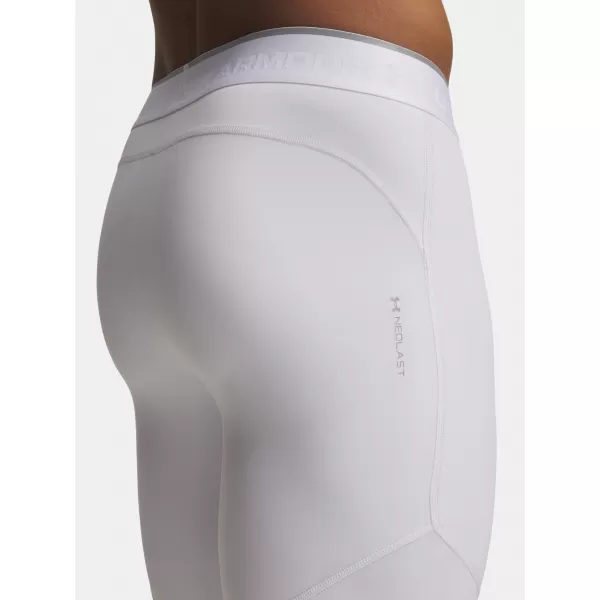  Muške kratke hlače UNDER ARMOUR HG ELITE LONG SHORTS 6015388-100 BIJELA 