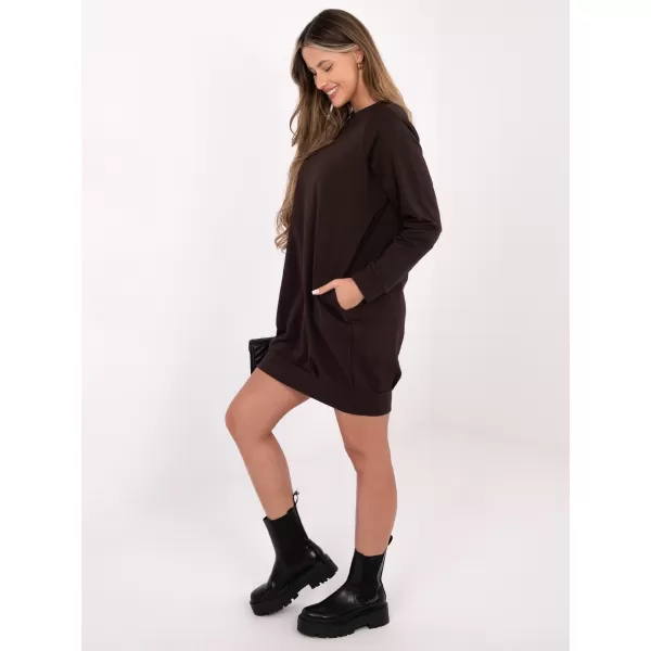  Haljina BASIC FEEL GOOD RV-TU-5184.93P TAMNO SMEĐA 
