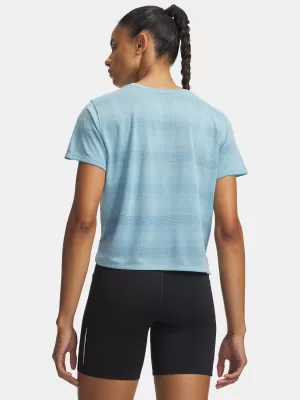 Ženska majica kratkih rukava UNDER ARMOUR VELOCITI SHORTSLEEVE 6009540-425 PLAVA