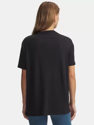 Ženska majica kratkih rukava UNDER ARMOUR RIVAL OS CAMPUS TEE 6007883-001 CRNA