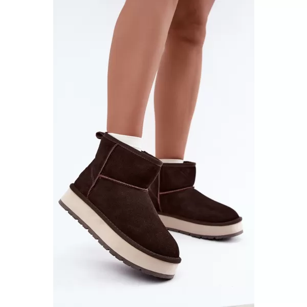  Ženske cipele BIG STAR SHOES UU274693 SMEĐA/BEŽ 