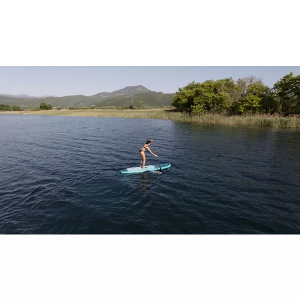  Daska za veslanje AQUA MARINA Breeze 910 SREBRNO DRVO 