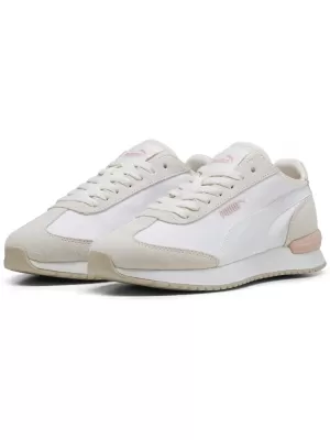 Tenisice PUMA R78 WIND NYLON 400694-04 WHITE/ BIJELO/PUMA BIJELO/PUSTINJSKA PRAŠINA