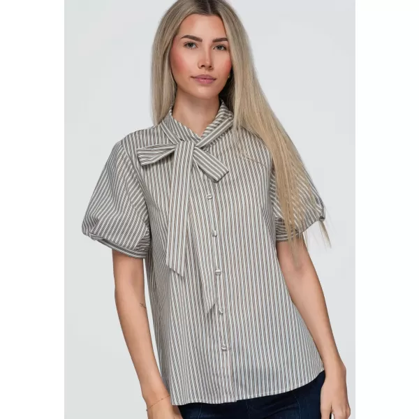  Ženska košulja OMBRE OW-SH-E0067 BEŽ 