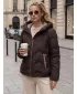Ženska jakna DSTREET TY5944 SMEĐA