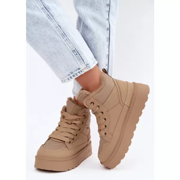  Ženski snjegovići BIG STAR SHOES UU274166 BEŽ 
