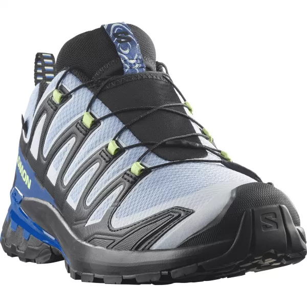  Muške cipele SALOMON XA PRO 3D V9 GORE-TEX STORM L45486500 CRNA/BRUNNERA PLAVA/SURFAJ WEBOM 