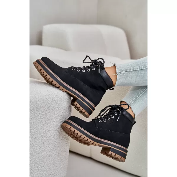  Ženske gležnjače BIG STAR SHOES OO274A290 CRNA 