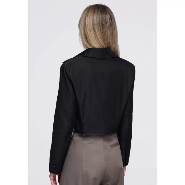  Ženska jakna OMBRE OW-BL-E0007 CRNA 