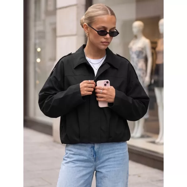  Ženska jakna DSTREET TY5955 CRNA 
