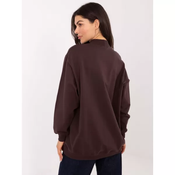  Ženski sweatshirt BASIC FEEL GOOD RV-BL-5185.70P TAMNO SMEĐA 