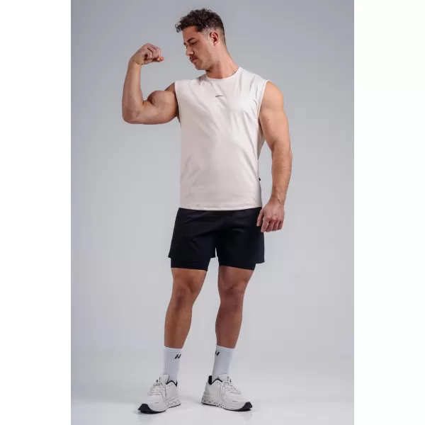  Funkcionalna majica bez rukava NEBBIA PRIMAL 874 KREMA 