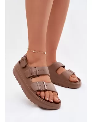 Ženske sandale BIG STAR SHOES TT274A035 SMEĐA/BEŽ