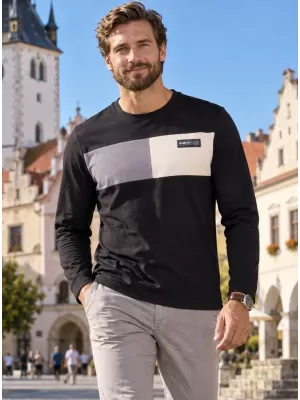 Muška majica kratkih rukava ALTISPORT IVAS CRNA
