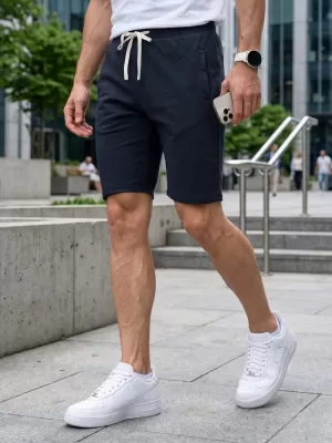 Muške kratke hlače DSTREET SX2626 TAMNOPLAVA