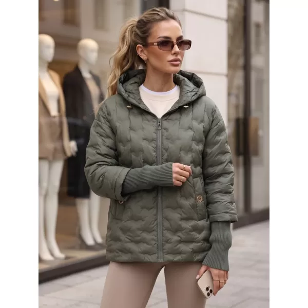  Ženska jakna DSTREET TY5869 ZELENA 
