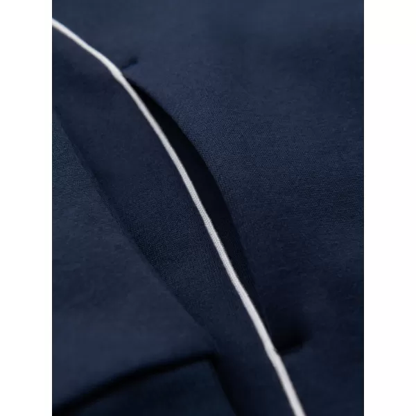  Muški sweatshirt OMBRE B1721 TAMNOPLAVA 