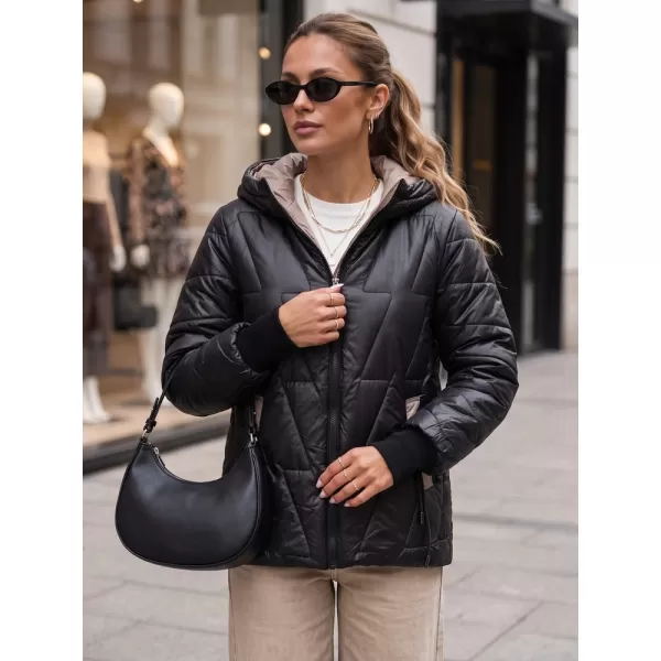  Ženska jakna DSTREET TY5786 CRNA 