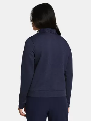 Ženski sweatshirt UNDER ARMOUR UA DRIVE MIDLAYER CREW 1387143-410 PLAVA