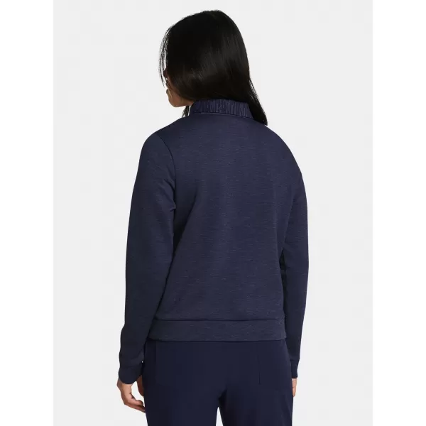  Ženski sweatshirt UNDER ARMOUR UA DRIVE MIDLAYER CREW 1387143-410 PLAVA 