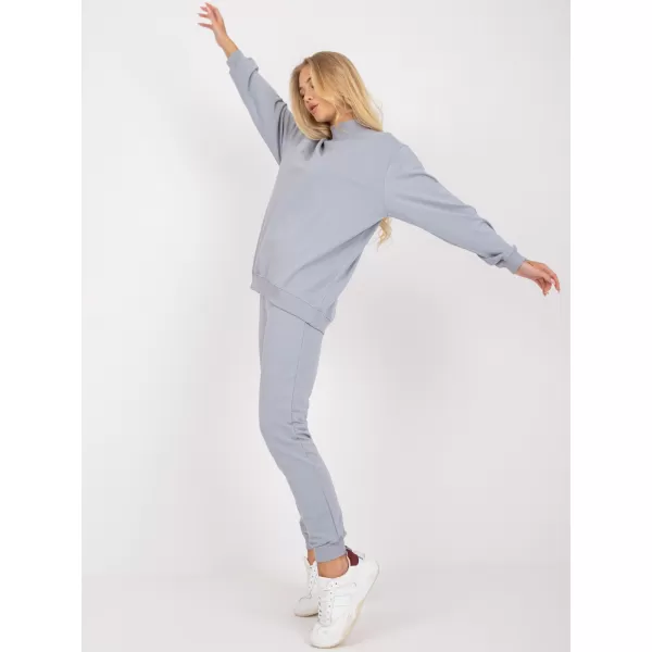  Ženski sweatshirt BASIC FEEL GOOD AP-BL-A-R001 SIVA 