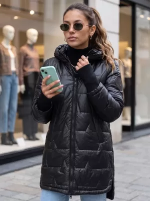 Ženska jakna DSTREET TY5787 CRNA