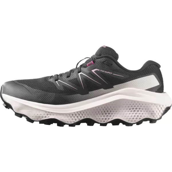  Ženske cipele SALOMON ULTRA FLOW 2 GORE-TEX L49299500 CRNA/ZORNO RUŽIČASTA/LEDENA OD VANILIJE 