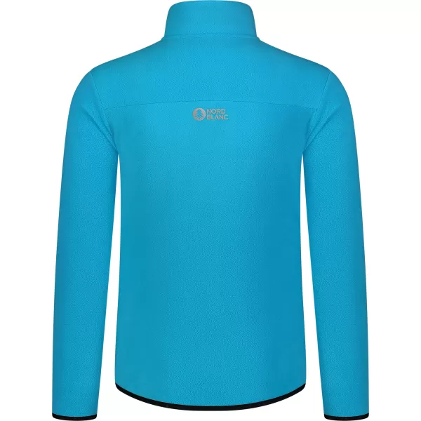  Muški lagani sweatshirt od flisa NORDBLANC QUARRY NBSFM8372 SVIJETLOPLAVA 