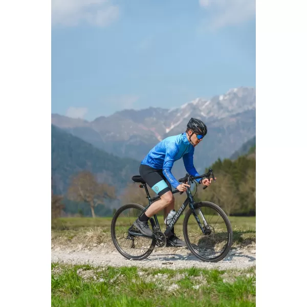  Muške biciklističke hlače NORDBLANC CHAIN NBSPM8081 PLAVA 