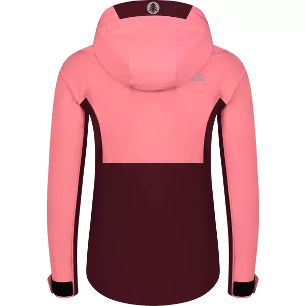  Ženska softshell jakna NORDBLANC BLINK NBSSL8320 RUŽIČASTA 