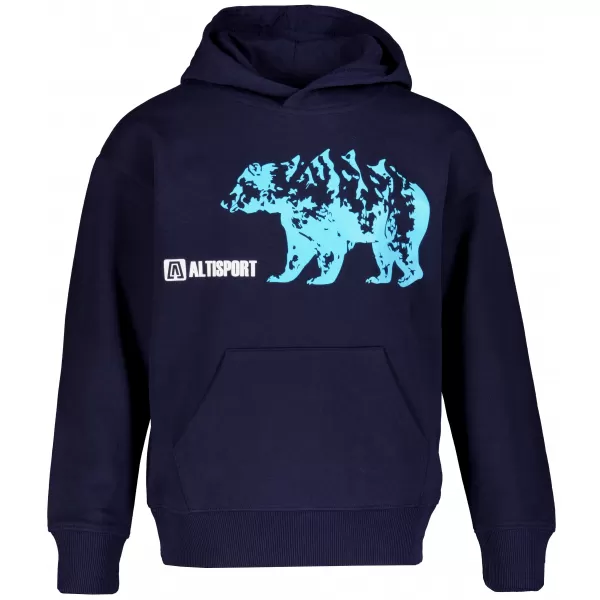  Dječji sweatshirt ALTISPORT ALM193422 TAMNOPLAVA 