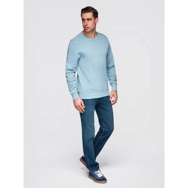  Muški sweatshirt OMBRE OM-SSBN-0271 PLAVA 