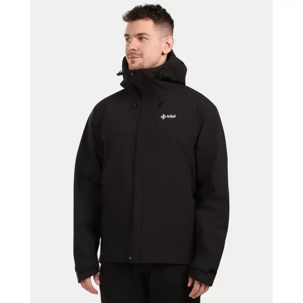  Muška hardshell jakna KILPI MONTANA-M 1M0102KI CRNA 