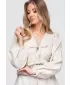 Ženska bluza OMBRE OW-TS-E0060 BEŽ