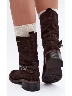 Ženske cipele BIG STAR SHOES UU274609 SMEĐA/BEŽ