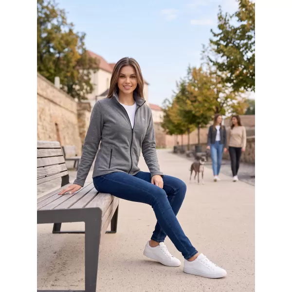  Ženska majica od flisa ALTISPORT ALW002852 CRNO ISTICANJE 