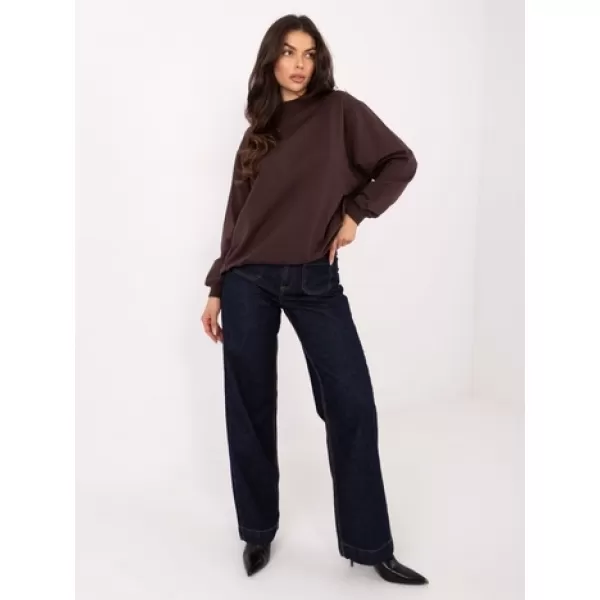  Ženski sweatshirt BASIC FEEL GOOD RV-BL-5185.70P TAMNO SMEĐA 