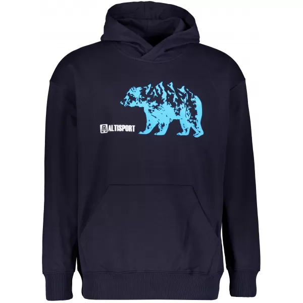  Muški sweatshirt ALTISPORT ALM193422 TAMNOPLAVA 