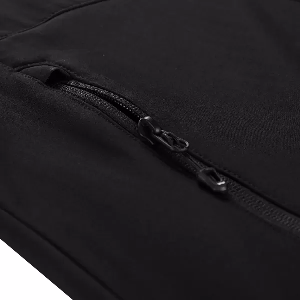  Ženska softshell jakna ALPINE PRO GEDERA CRNA 