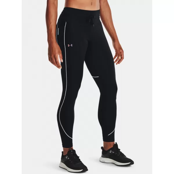  Ženske termo tajice UNDER ARMOUR UA RUSH CG NOVELTY LEGGING 1365720-001 CRNA 