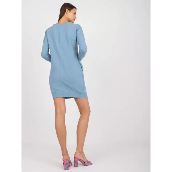  Haljina BASIC FEEL GOOD AP-SK-A-006.73 SVIJETLOPLAVA 